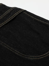 Men's Wide-Leg Denim Shorts with Contrast Stitching Denim Shorts