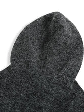 Men's Hooded Zip Up Knit Cardigan