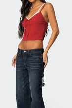 Lace Detail V-Neck Cami Tanks & Camis