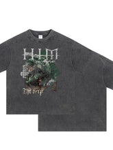Men's Graphic Round Neck Half Sleeve T-Shirt