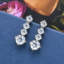 4 Carat Moissanite 925 Sterling Silver Earrings Earrings