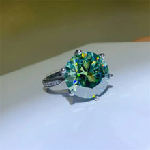 10 Carat Moissanite 925 Sterling Silver Ring Rings