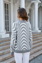 Angel Wings Printed Round Neck Long Sleeve Pullover Sweater Sweater Pullovers