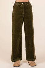 Mittoshop Corduroy Back Elastic Waist Pants