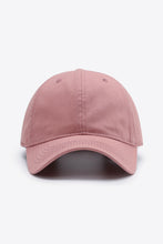 Cool and Classic Baseball Cap Dusty Pink One Size