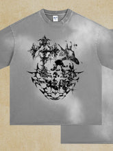 Men's Graphic Round Neck Half Sleeve T-Shirt
