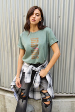 Simply Love Full Size MAMA Short Sleeve T-Shirt Sage