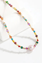 Multicolored Bead Necklace Necklaces
