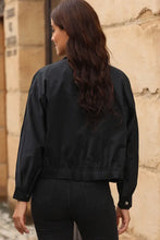 Zip-Up Collared Jacket Woman Outerwear