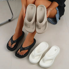 Toe Post Platform Slippers