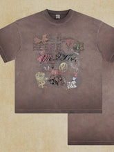 Men's Graphic Round Neck Half Sleeve T-Shirt