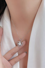Opal Heart Pendant Necklace White One Size