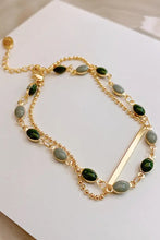 Alloy Double-Layered Bracelet Necklaces
