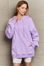 Full Size Drawstring Long Sleeve Hoodie Woman Sweatshirts
