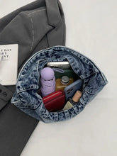 Crescent Shaped Denim Shoulder Bag Shoulder Bags