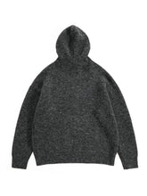Men's Hooded Zip Up Knit Cardigan