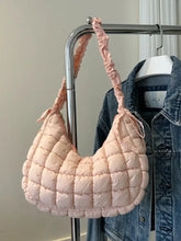 Bubble Texture Ruched Strap Quilted Shoulder Bag Shoulder Bags