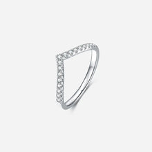Moissanite 925 Sterling Silver Ring Silver