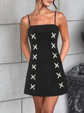 Contrast Mini Cami Dress Cocktail Dress