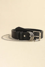 PU Leather Alloy Chain Belt Belts