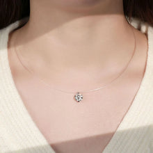 1 Carat Moissanite 925 Sterling Silver Necklace Silver One Size