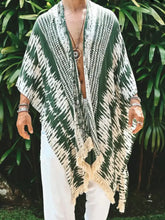 Men's Full Size Fringe Open Front Cover-Up Plus Size Army Green Mens Tops