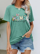 MAMA BUNNY Easter Graphic Tee Gum Leaf Woman T Shirts