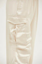 HYFVE Approach Satin Drawstring Hem Cargo Pants