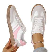 Round Toe Lace Up Sneakers Woman Sneakers