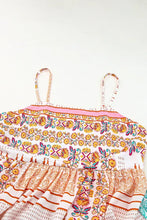 Printed Square Neck Cami Dress Casual Dresses