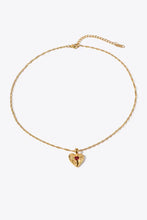 Heart Pendant Stainless Steel Necklace Necklaces