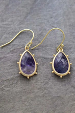 Natural Stone Teardrop Earrings Earrings