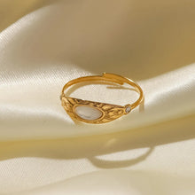 3 Piece 18K Gold-Plated Ring