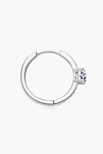 Carry Your Love 1 Carat Moissanite Platinum-Plated Earrings Earrings