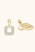1.68 Carat Moissanite 925 Sterling Silver Drop Earrings Earrings