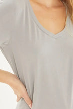 Love Tree V-Neck Short Sleeve T-Shirt Woman T Shirts