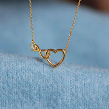 Heart Shape Zircon 18K Gold-Plated Necklace Gold One Size