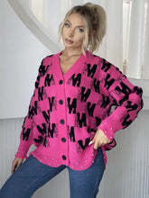 Pearl Trim V-Neck Button Up Cardigan Woman Outerwear