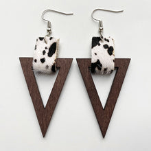Geometric Drop Earrings Style D One Size