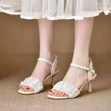 Open Toe Kitten Heels Pumps woman pumps