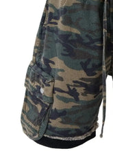 Men's Drawstring Camouflage Shorts Mens Bottoms