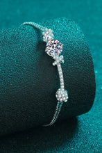 2 Carat Moissanite 925 Sterling Silver Bracelet Silver One Size Necklaces