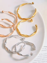 Titanium Steel C-Hoop Earrings Earrings