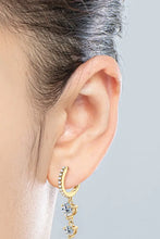 Adored Be The One Moissanite Drop Earrings Earrings