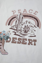 Desert Patchwork Floral Kimono Top for Women Woman T Shirts