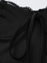 Devine Slit Lace Detail Sweetheart Neck Long Sleeve Maxi Dress Woman Maxi Dress