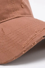 Distressed Adjustable Baseball Cap Hats