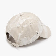 Distressed Adjustable Cotton Baseball Cap Hats