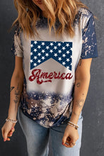 Distressed American Flag T-Shirt for Women