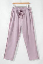 Drawstring Pants with Pockets Woman Pants